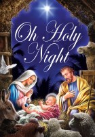 12" x 18" Mini Oh Holy Night Garden Flag