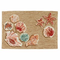 2' x 3' Sand Beachcomber Frontporch Indoor/Outdoor Rug