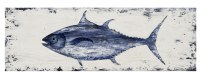 20" x 60" Blue Tuna Canvas Wall Art