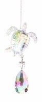 6" Clear Acrylic Sea Turtle Sun Catcher