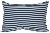 12" x 18" Navy and White Stripe Decorative PIllow