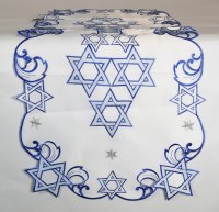 36" Star of David Table Runner