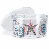 Jewels of the Sea Tritan Double Wall Insulated Bowl With Lid