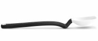 8" White Mini Supoon Sit Up Spoon