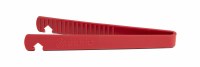 Red Butterie Toaster Tongs and Oven Rack Hook