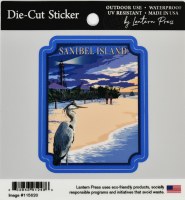 Small Sanibel Island Lighthouse Sticker