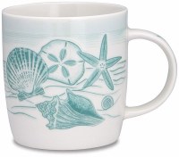 14oz Turquoise Shells Mug