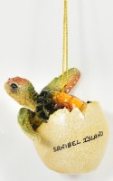 Sanibel Island Baby Turtle Hatching Ornament