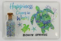 Bonita Turtle and Jar of Sand Magnet