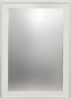 41" x 29" White Frame Mirror CA2642