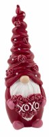 6" Rose Flower XOXO Heart Resin Valentine's Day Gnome