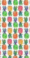 9" x 5" Multicolor Pineapples Guest Towels
