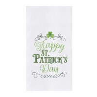 18" x 27" Happy St. Patrick's Day Flour Sack Kitchen Towel