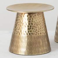 4.5" Distressed Bronze Pillar Candleholder