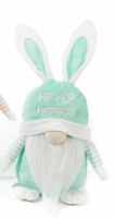 15" Mint and White Hip Hop Hooray Bunny Ear Easter Gnome