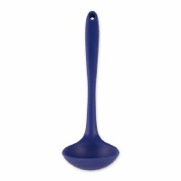 Dark Blue Silicone Ladle