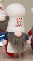 4.5" Kiss the Cook Chef Gnome