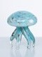 5.5" Blue Glass Jellyfish