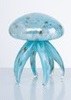 7.5" Blue Glass Jellyfish