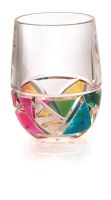 10 oz Mosaic Rainbow Acrylic Tumbler