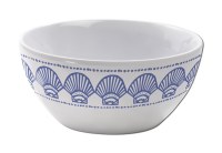 4.75" Perwinkle Shell Melamine Dipping Bowl