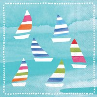 5" Square Regatta Beverage Napkin