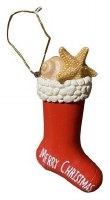 5" "Merry Christmas" Stocking Ornament