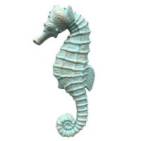 33" Green Seahorse Plaque