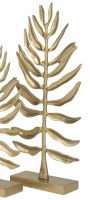 22" Gold Frond Sculpture