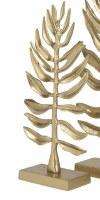 Small Gold Frond Sculpture