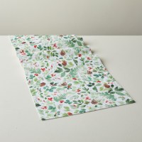 72" Holly Botanical Table Runner