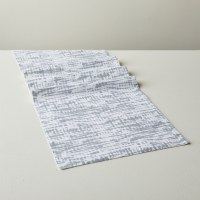 48" Silver Brushed Table Runner
