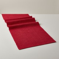 72" Red Holiday Dash Table Runner