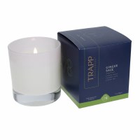 7 oz Ginger Sage Fragrance Glass Candle