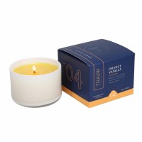 3.75 oz Orange Vanilla Fragrance Glass Candle