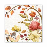 Fall Leaves Lunch Napkin  Fall and Thanksgiving