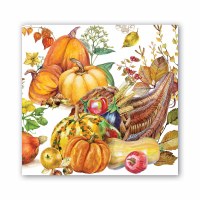 Pumpkin Prize Beverage Napkin Fall and Thanksgiving