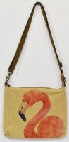 8" x 10" Flamingo Head Sling Purse