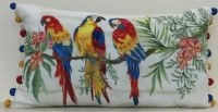 14" x 20" Macaw Parrots Pillow