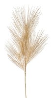 29" Faux Gold Long Needle Pine Spray