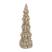 11" Platinum Resin Slim Tree