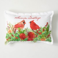 14" x 20" Cardinal Decorative Pillow