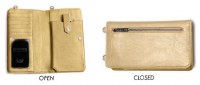 8" Yellow Convertible Wallet/Crossbody Purse