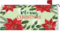 Pointsettia Trio Mailbox Cover