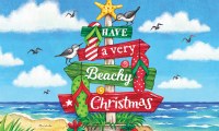 18" x 30" Beachy Christmas Doormat