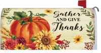 "Gather and Give Thanks" Mailbox Cover