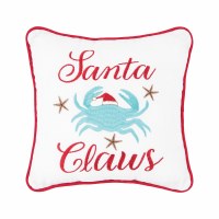 10" Sq "Santa Claws" Decorative Pillow