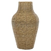 18" Natural Woven Vase