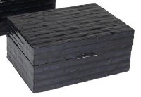 8" Black Shell Box