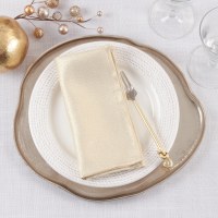 18" Gold Shimmer Napkin